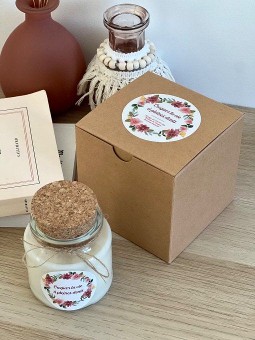 Grande bougie - Croquer la vie