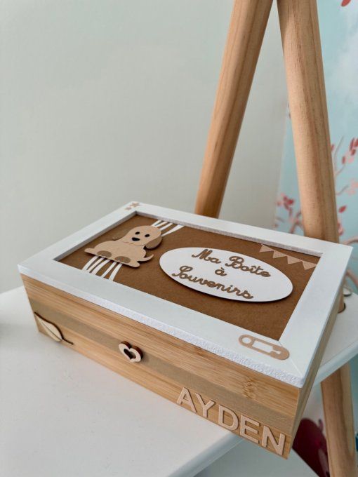 Boîte à souvenirs - Thème chien